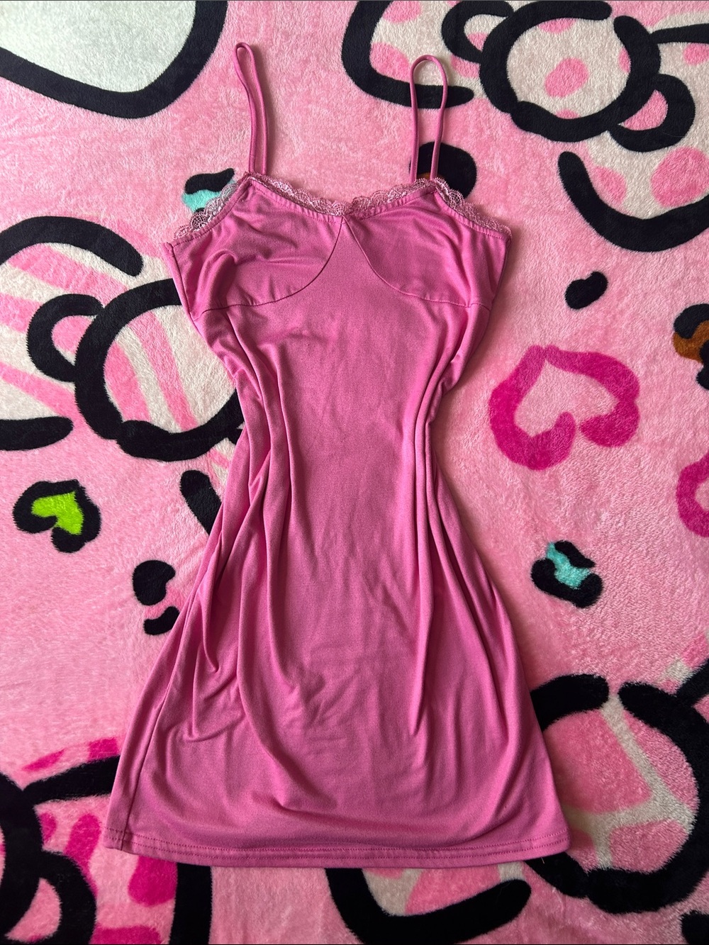 Pink Mini Dress